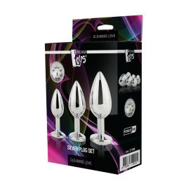 Plug Anal Dream Toys Gleaming Love Plateado