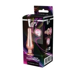 Plug Anal Dream Toys Gleaming Love Dorado