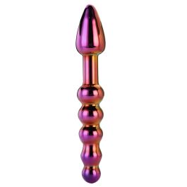 Consolador Clásico Dream Toys Glamour Glass Multicolor Ø 3 cm