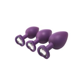 Plug Anal Dream Toys Flirts Morado 3 Piezas