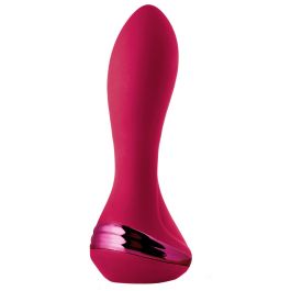 Vibrador Anal Negro Dream Toys Isabella Rojo