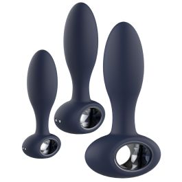 Plug Anal Dream Toys STARTROOPERS Azul 3 Piezas