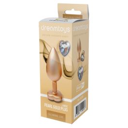 Plug Anal Dream Toys Gleaming Love Dorado