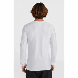 Camiseta Deportiva de Manga Corta O'Neill Essentials L/Slv Blanco