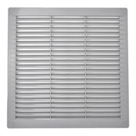 Rejilla ventilación cuadrada con tapones y mosquitera 300x300x7mm abs gris Precio: 6.6550006655. SKU: B1BHH228RY