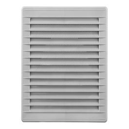 Rejilla ventilacíón rectangular empotrable con mosquitera abs 135x205mm gris Precio: 5.6748999153. SKU: B1FAA4YD72