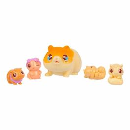 Little Live Pets Mascota Mini Mama Surprise: Juguete Interactivo con Sorpresa de Bebé, Alimenta a Mamá con Apio