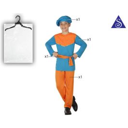 Disfraz de Paje Azul para Niño 10-12 Años - Navidad - Incluye Gorro, Camiseta, Cinturón y Pantalón Disfraz de Paje Azul para Niño 10-12 Años - Navidad - Incluye Gorro, Camiseta, Cinturón y Pantalón