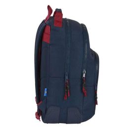 Mochila Escolar F.C. Barcelona Azul Granate (32 x 42 x 15 cm)