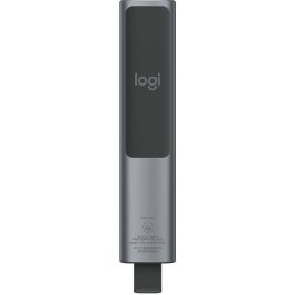 Logitech Presentador Inalámbrico Spotlight Plus Bluetooth/RF USB Gris 30m Alcance
