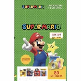 Super Mario Stickers Blister 14 bolsillos + 2 bolsillos ofrecidos Super Mario Stickers Blister 14 bolsillos + 2 bolsillos ofrecidos