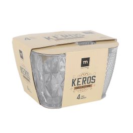 La Mediterranea Set 4 Vasos Keros 270 cc Md (12 Cajas)