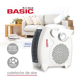 Calefactor de Aire Basic Home 1000-2000W 2 Posiciones (4 Unidades) Calefactor de Aire Basic Home 1000-2000W 2 Posiciones (4 Unidades)