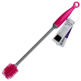 Je cherche une Idee Cepillo Limpia Biberón/Botella de Silicona y Plástico Antirayaduras 30 cm Colores Surtidos