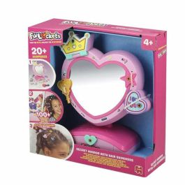Fun Lockets Espejo Secreto con Compartimentos para Niñas +4 Años | Incluye +20 Sorpresas y Aplicador de Brillos para el Pelo