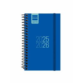 Finocam Agenda Espiral E3 para Estudiantes 2025-2026, 79x127 mm, Azul, con Goma Elástica y Contenido Extra Precio: 4.94999989. SKU: B1AM3L2NYS