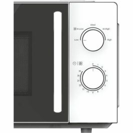 Candy CMW20SMWLI Microondas Solo 20L 700W Blanco con Control Mecánico y 5 Niveles de Potencia