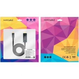 Nano Cable 10.15.5135 Cable Conversor USB Tipo-C Macho a HDMI Macho 4K@30Hz 5m Negro