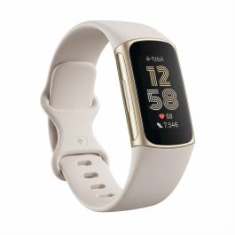 Fitbit Charge 6 Porcelain, Pulsera de Actividad con GPS y NFC, Pantalla AMOLED, Resistente al Agua, Color Beige y Plata Precio: 155.78999986. SKU: B13B9T6D4S