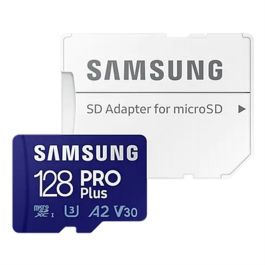 Tarjeta de Memoria Micro SD con Adaptador Samsung PRO PLUS MB-MD128KA 128 GB UHS-I 160 MB/s Precio: 27.95000054. SKU: S0232767