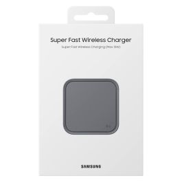 Samsung EP-P3400T / EP-P2400 - Cargador Inalámbrico de 15W con Adaptador, Gris Oscuro para Smartphone