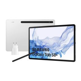 Tablet Samsung Galaxy Tab S8 Plus Plateado Qualcomm Snapdragon 898 8 GB RAM 256 GB 12,4" Tablet Samsung Galaxy Tab S8 Plus Plateado Qualcomm Snapdragon 898 8 GB RAM 256 GB 12,4"