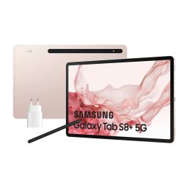 Tablet Samsung Galaxy Tab S8 Plus 5G Rosa 5G 12,4" 8 GB RAM 128 GB Precio: 1194.94999943. SKU: S7810661