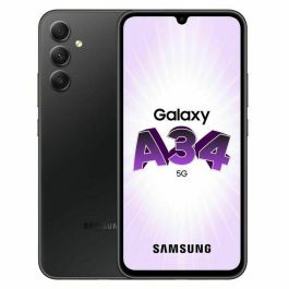 Smartphone Samsung A34 5G Gris 128 GB 6 GB RAM