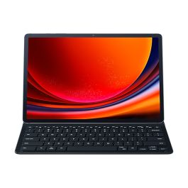 Funda para Tablet y Teclado Tab S9+ Samsung EF-DX810BBSGES Negro