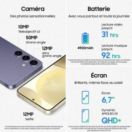 Smartphone Samsung S24+ GRAY 6,7" 256 GB 12 GB RAM Gris