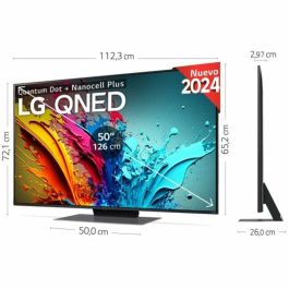 Smart TV LG 75QNED87T6B 4K Ultra HD 50" HDR A2DP Edge-LED