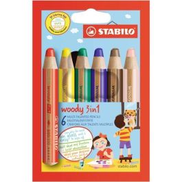 Lápices de colores Stabilo Woody 3 in 1 3 en 1 Multicolor Precio: 8.94999974. SKU: B1294GSPPV
