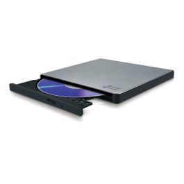 Hitachi-LG Data Storage HLDS GP57ES40 Grabador DVD Externo Slim USB 2.0 Portátil Plata para Sobremesa/Portátil