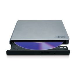 Hitachi-LG Data Storage HLDS GP57ES40 Grabador DVD Externo Slim USB 2.0 Portátil Plata para Sobremesa/Portátil