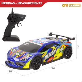 Coche Radio Control Speed & Go 24 x 7 x 10 cm (2 Unidades)