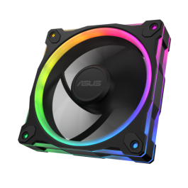 ASUS 90DA00L0-B09020 Prime MR120 Ventilador ARGB Reverse Black 3 en 1, 120mm para Carcasa PC, 1600 RPM, 58 CFM, 23 dB