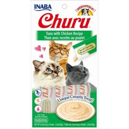 Snack para Gatos Inaba EU102 4 x 14 g Golosinas Pollo Atún Precio: 2.50000036. SKU: B166XVBSAK