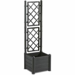 Stefanplast STE8003507801066 Jardinera cuadrada Italia con enrejado, 30L, Plástico, Antracita Precio: 72.49999955. SKU: B1EM2JSNR5