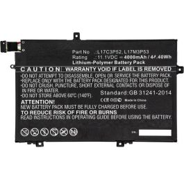 CoreParts Laptop Battery for Lenovo 44.00Wh Li-ion 11.1V 4000mAh Black, 20LS0015UK, 20LS0016MH, 20LS001WAU, 20LSS09C00, ThinkPad L480, ThinkPad L Precio: 47.79000028. SKU: B13WF57JMY