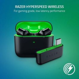 Razer Hammerhead HyperSpeed Auriculares Inalámbrico Dentro de oído Juego Bluetooth Negro