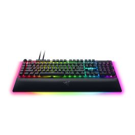 Razer Teclado Mecánico BlackWidow V4 Pro Green Switch, Razer Chroma RGB, 8 Teclas Macro, RZ03-04680100-R3M1