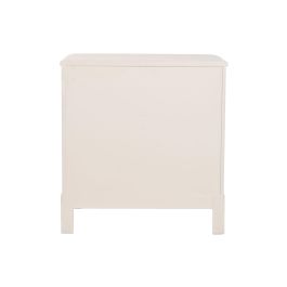 Mesita de Noche Home ESPRIT Gris claro 53 x 42 x 56,2 cm Mesita de Noche Home ESPRIT Gris claro 53 x 42 x 56,2 cm