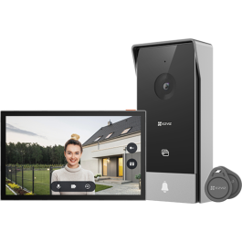 EZVIZ HP5 Sistema de Intercomunicación de Video con Pantalla 7", Cámara Full HD, Visión Nocturna, Audio 2 Vías, WiFi, Negro/Plata Precio: 180.78999983. SKU: B1B64K6454