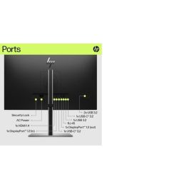 HP E27u G5 QHD USB-C PVC Free Monitor HP E27u G5 QHD USB-C PVC Free Monitor