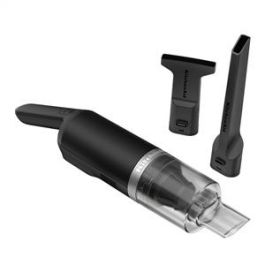 Kitchenaid Aspirador de Mano Inalámbrico 12V, Negro Mate, 2 Velocidades, Depósito 130ml