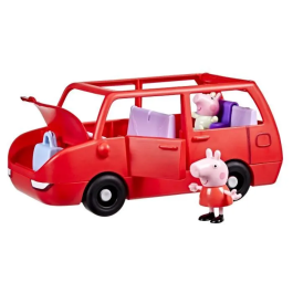 Hasbro Peppa Pig El Gran Coche Familiar HASG05415L0 Set con Vehículo y 2 Figuras para Niños de 3 Años en Adelante