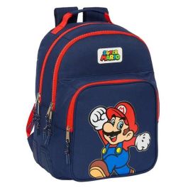 Mochila Escolar Super Mario World Azul marino 32 x 42 x 15 cm Precio: 27.95000054. SKU: B15WS3BXAW