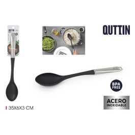 Cuchara de Nylon con Mango de Acero Quttin (30 Unidades) Precio: 63.50000019. SKU: B127K3DJ3W