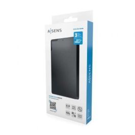 AISENS - CAJA EXTERNA 2,5 9.5MM SATA A USB 3.0/USB3.1 GEN1, NEGRA
