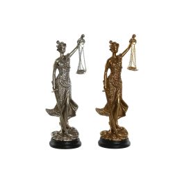 Figura Tradicional DKD Home Decor Dorado Plateado 7.5 x 25 x 8.5 cm (2 Unidades) Precio: 28.49999999. SKU: B18427FX62